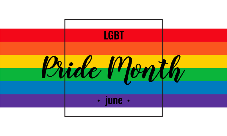 Pride month background